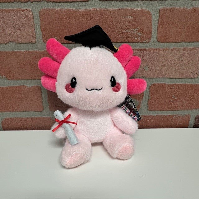 PLUSH - AXOLOTL CAP AND GOWN