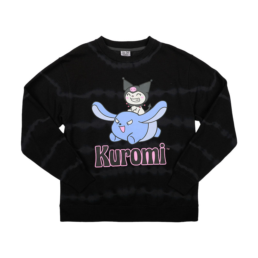 Sweatshirt - Kuromi And My Melody Reversible Sweatshirt-hotRAGS.com