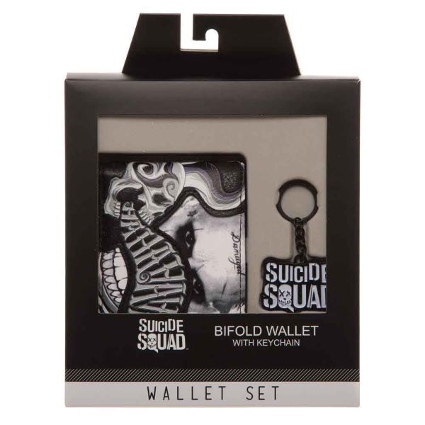 Wallet - Suicide Squad With Keychain-hotRAGS.com