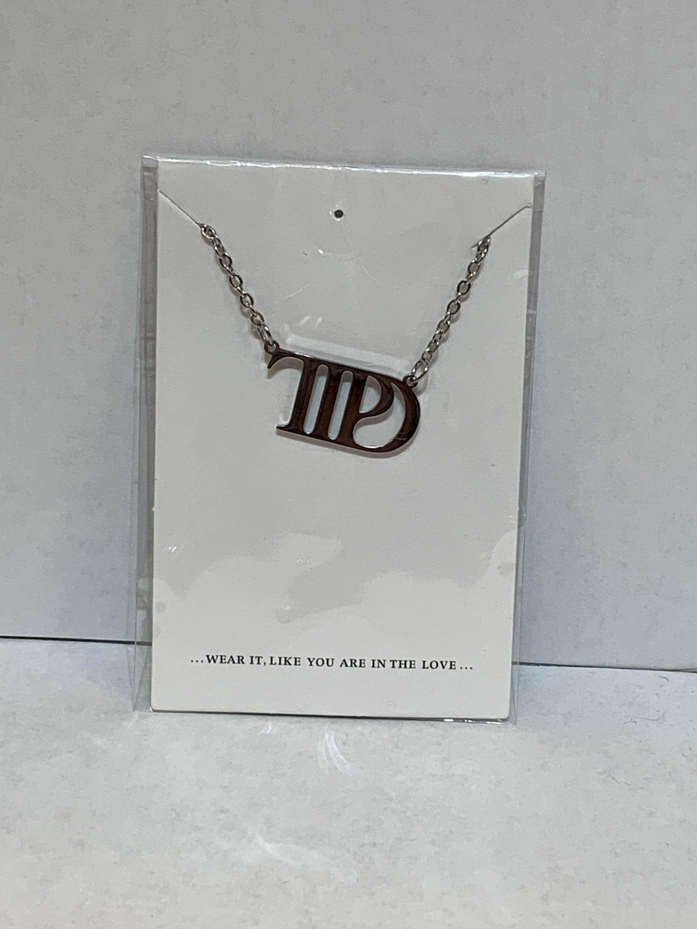 Necklace - Ts TTPD - Silver-hotRAGS.com