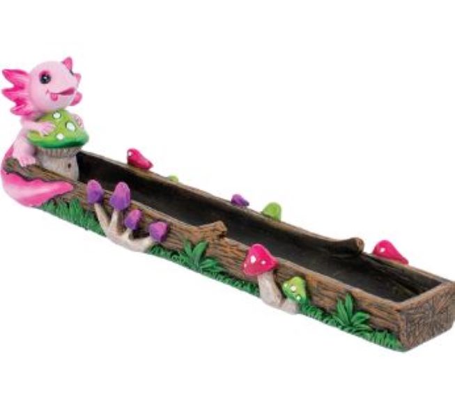 Incense Burner - Axolotl 10in-hotRAGS.com