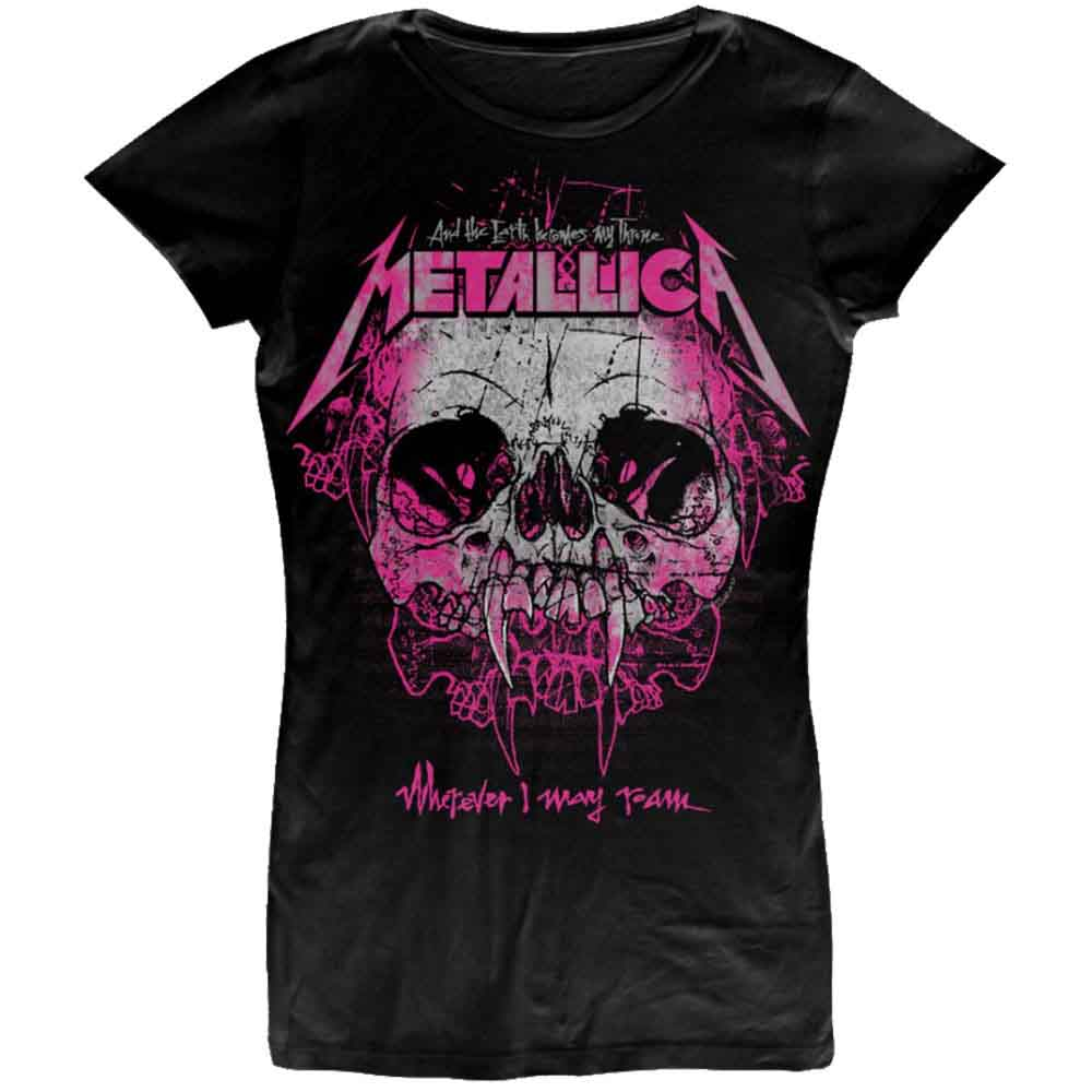 Jr  T shirt - Metallica Wherever May Roam-hotRAGS.com