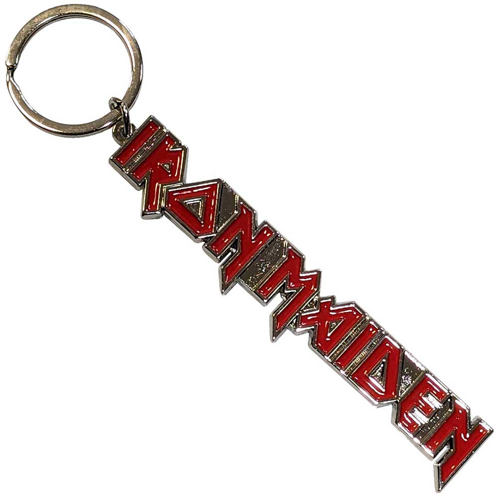 Keychain - Iron Maiden Logo With Tails-hotRAGS.com