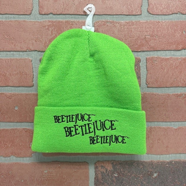 Beanie - Beetlejuice Neon Logo-hotRAGS.com