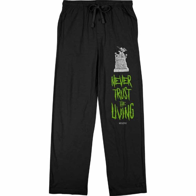 Pants - Lounge Wear - Beetlejuice Never Trust The Living-hotRAGS.com