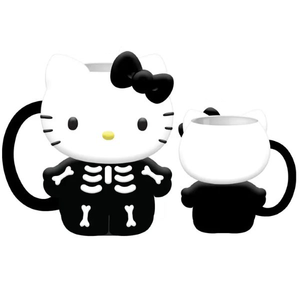 Mug - Hello Kitty Skeleton 3D-hotRAGS.com