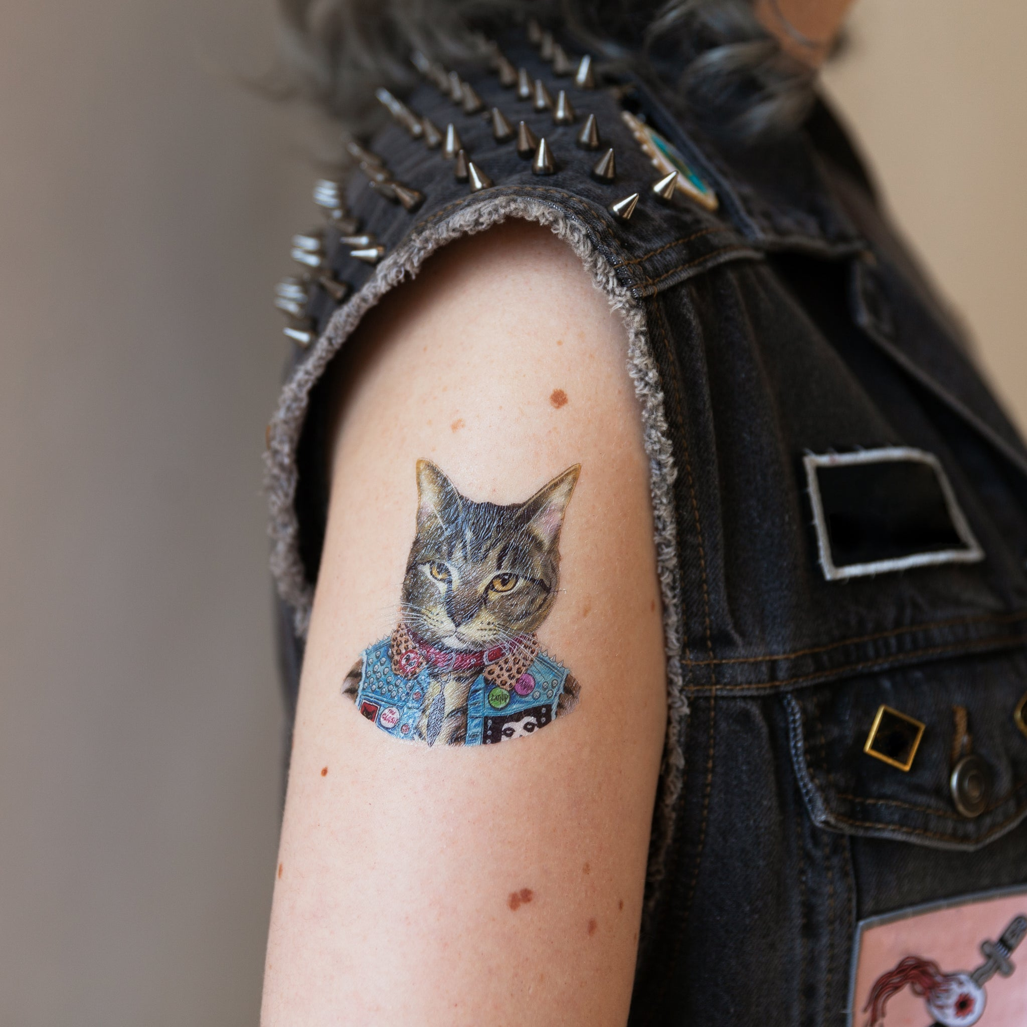 Tattoo - Punk Cat Pair-hotRAGS.com