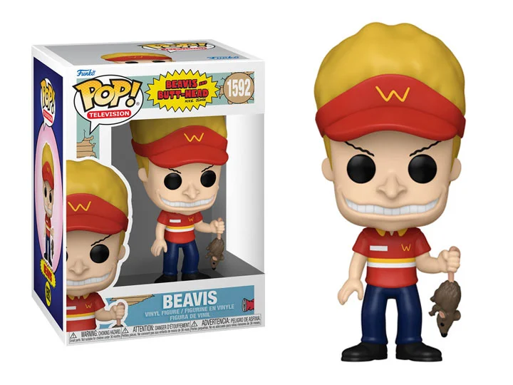 Funko Pop! TV: Beavis & Butt-Head - Beavis (Burger World Uniform)2-hotRAGS.com