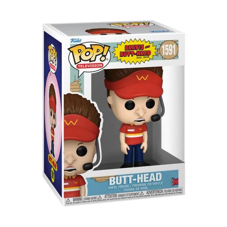 Funko Pop! TV: Beavis & Butt-Head - Butt-Head (Burger World Uniform)1-hotRAGS.com