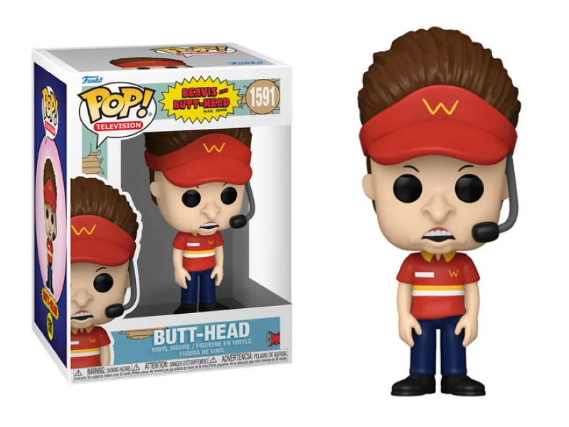 Funko Pop! TV: Beavis & Butt-Head - Butt-Head (Burger World Uniform)1-hotRAGS.com