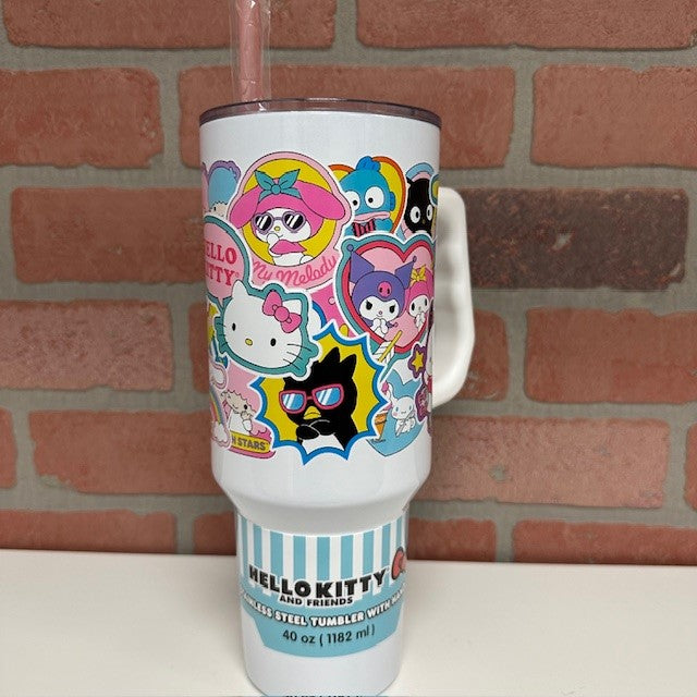 Tumbler - Sanrio Hello Kitty and Friends Stainless Steel Tumbler - 40oz-hotRAGS.com