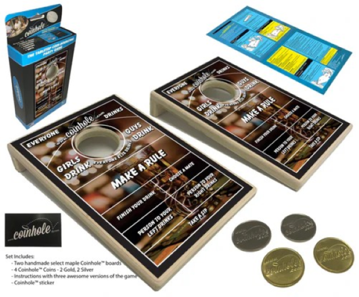 Game - Drinking Coinhole Set-hotRAGS.com