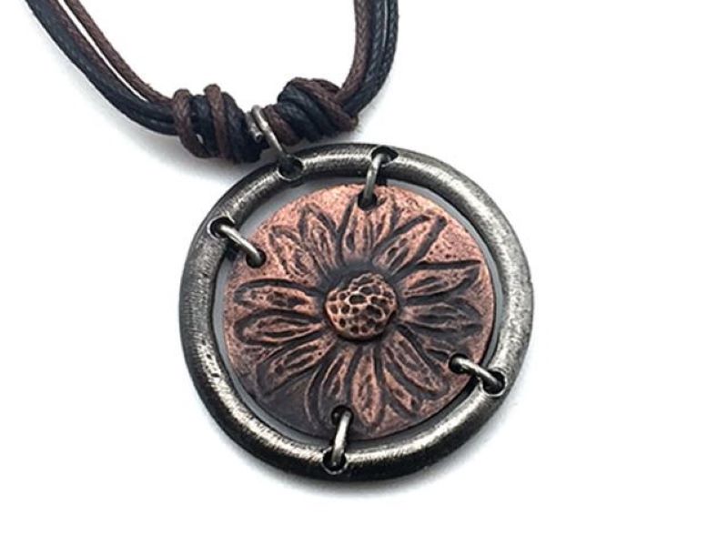 Necklace - Sunflower-hotRAGS.com