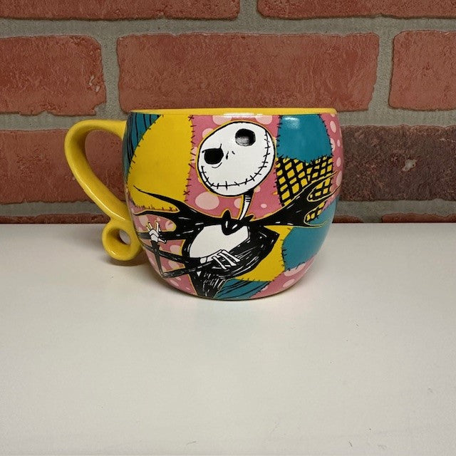 Mug - The Nightmare Before Christmas - Jack Sally Patches-hotRAGS.com