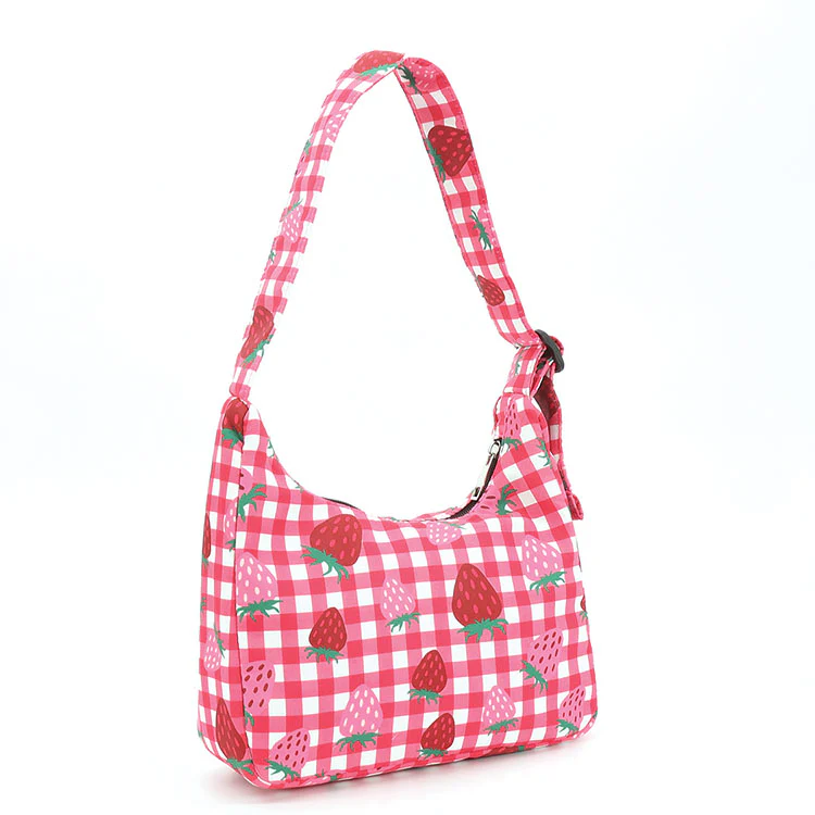 Bag - Strawberry Gingham-hotRAGS.com