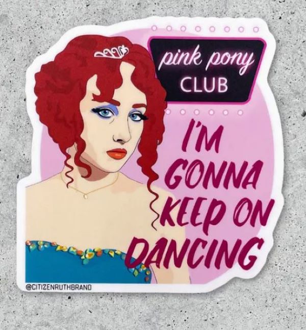 Sticker - Chappell Roan - Pink Pony Club-hotRAGS.com