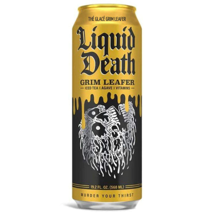 Drink - Liquid Death Grim Leafer-hotRAGS.com