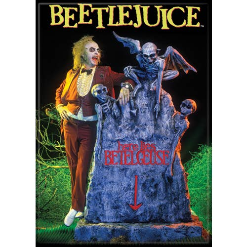 Magnet - Beetlejuice Here Lies-hotRAGS.com