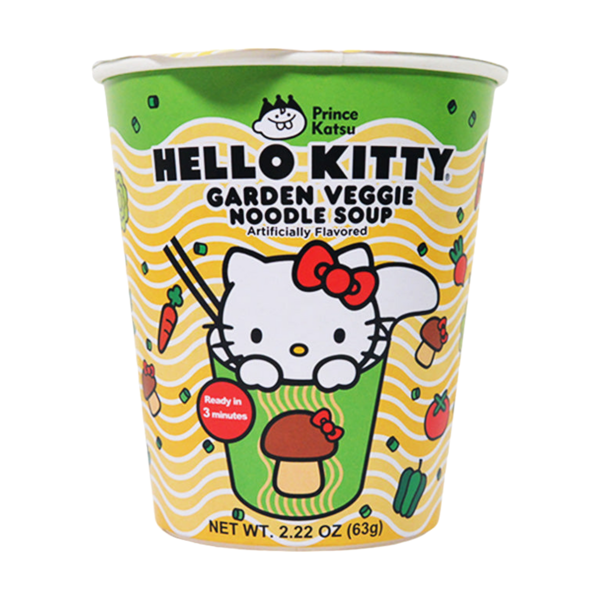 Soup - Hello Kitty Garden Veggie Noodle Soup-hotRAGS.com