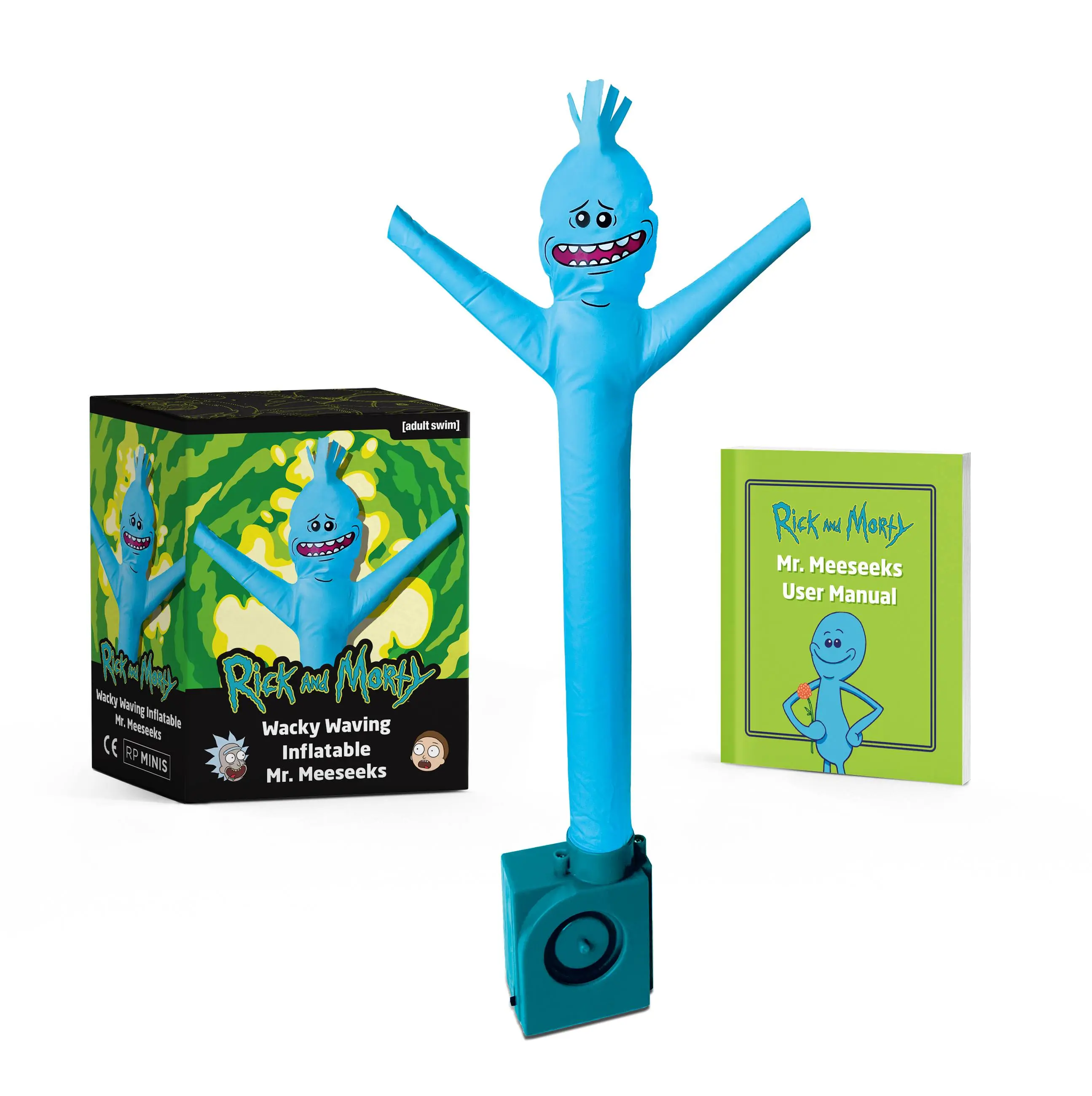 Figure - Rick and Morty Wacky Waving Inflatable Mr. Meeseeks-hotRAGS.com