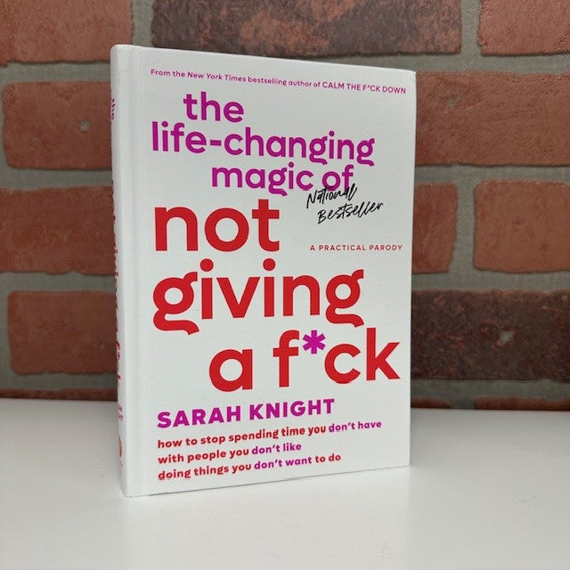 Book - The Life Changing Magic Of Not Giving A Fuck-hotRAGS.com