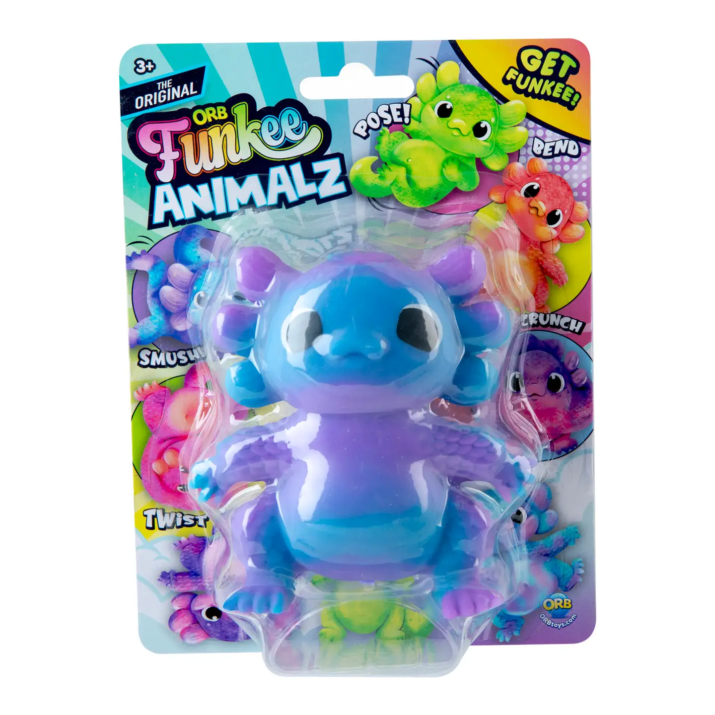 Toy - Orb Funkee Animalz - Axolotl-hotRAGS.com