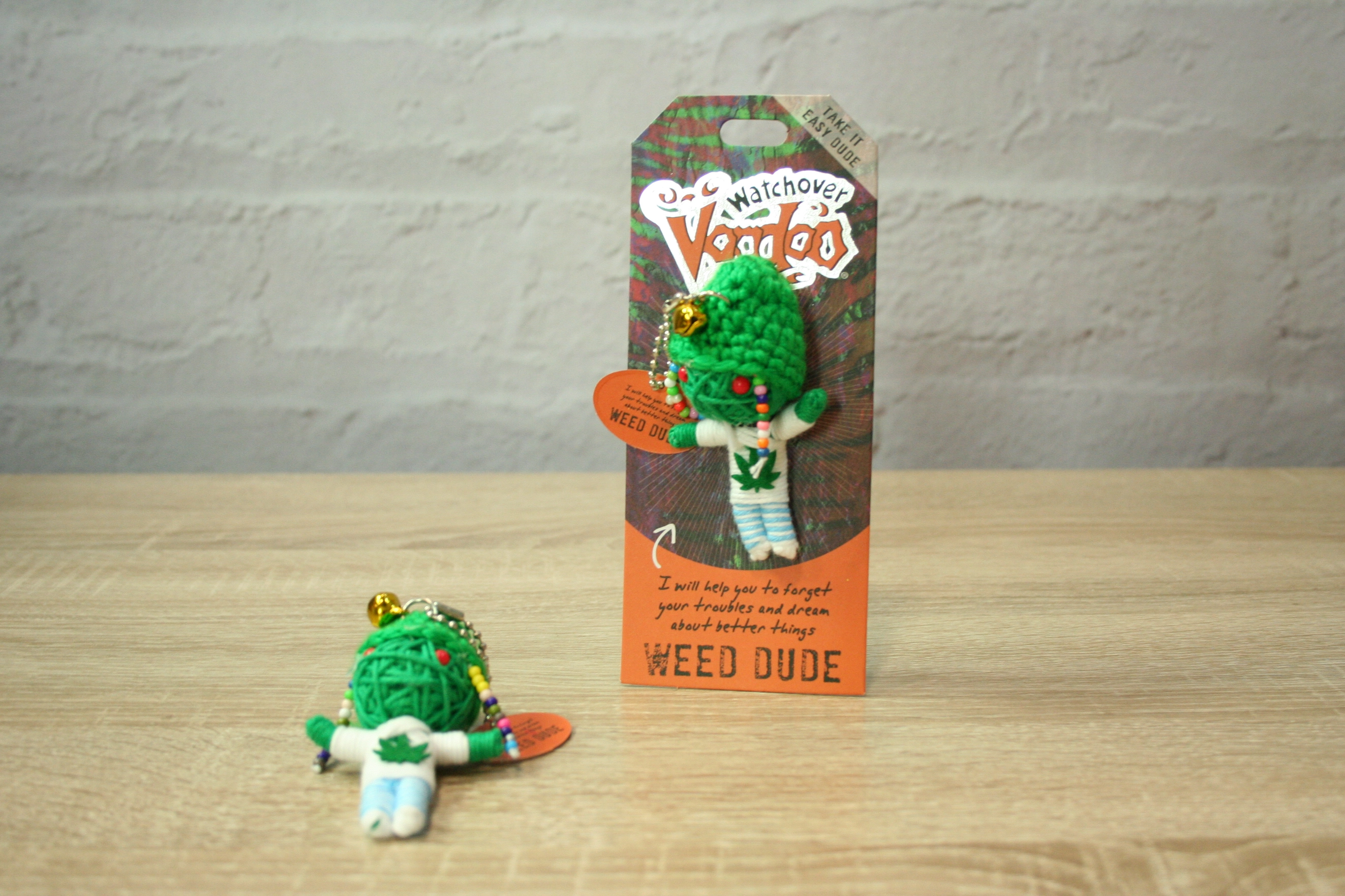 Voodoo Doll - Weed Duded Keychain-hotRAGS.com