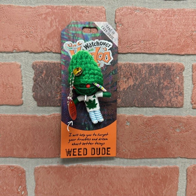 Voodoo Doll - Weed Duded Keychain-hotRAGS.com