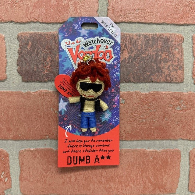 Voodoo Doll - Dumb Ass Keychain-hotRAGS.com