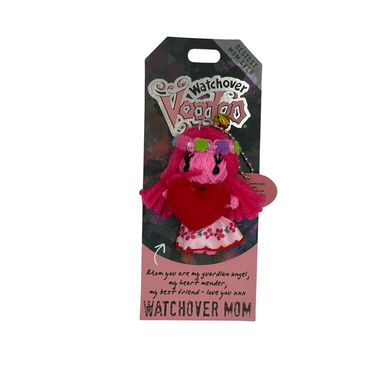 Voodoo Doll - Watchover Mom Keychain-hotRAGS.com