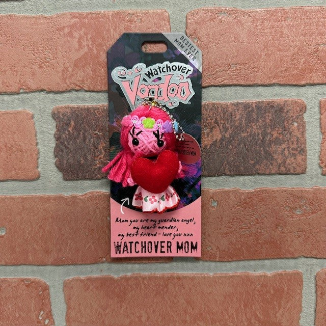 Voodoo Doll - Watchover Mom Keychain-hotRAGS.com