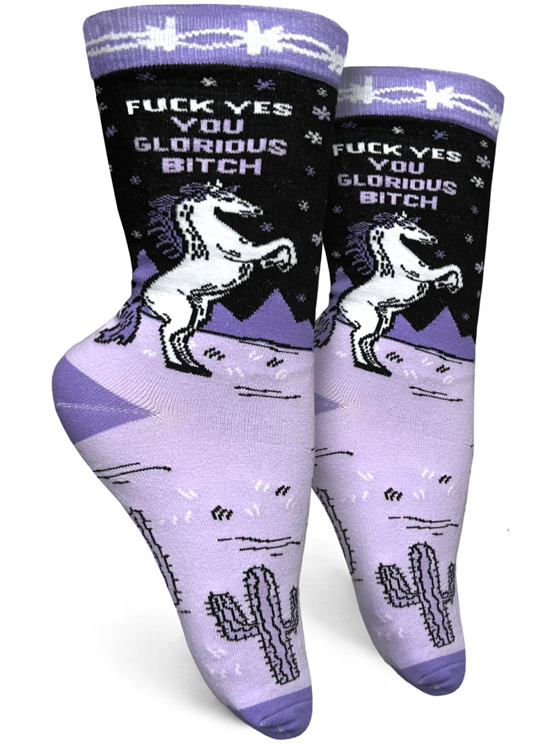 Socks - Fuck Yes You Glorious Bitch-hotRAGS.com