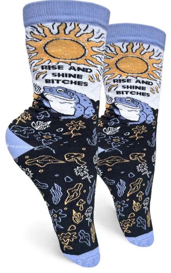 Socks - Rise And Shine Bitches-hotRAGS.com