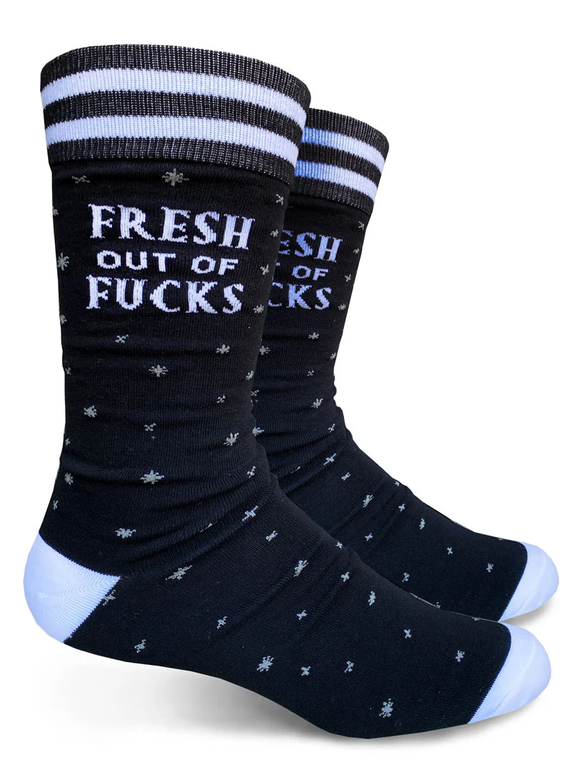 Socks - Fresh Out Of Fucks-hotRAGS.com