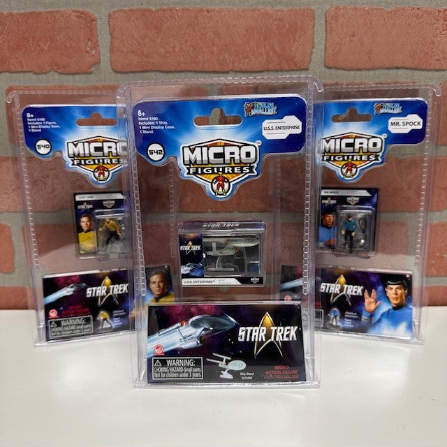 Toys - World's Smallest Star Trek Micro Figures - Assorted