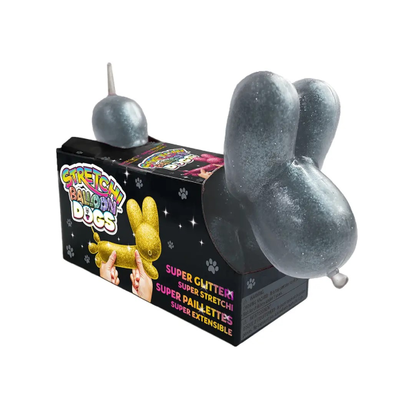 Toy - Stretch Balloon Dog Glitter-hotRAGS.com