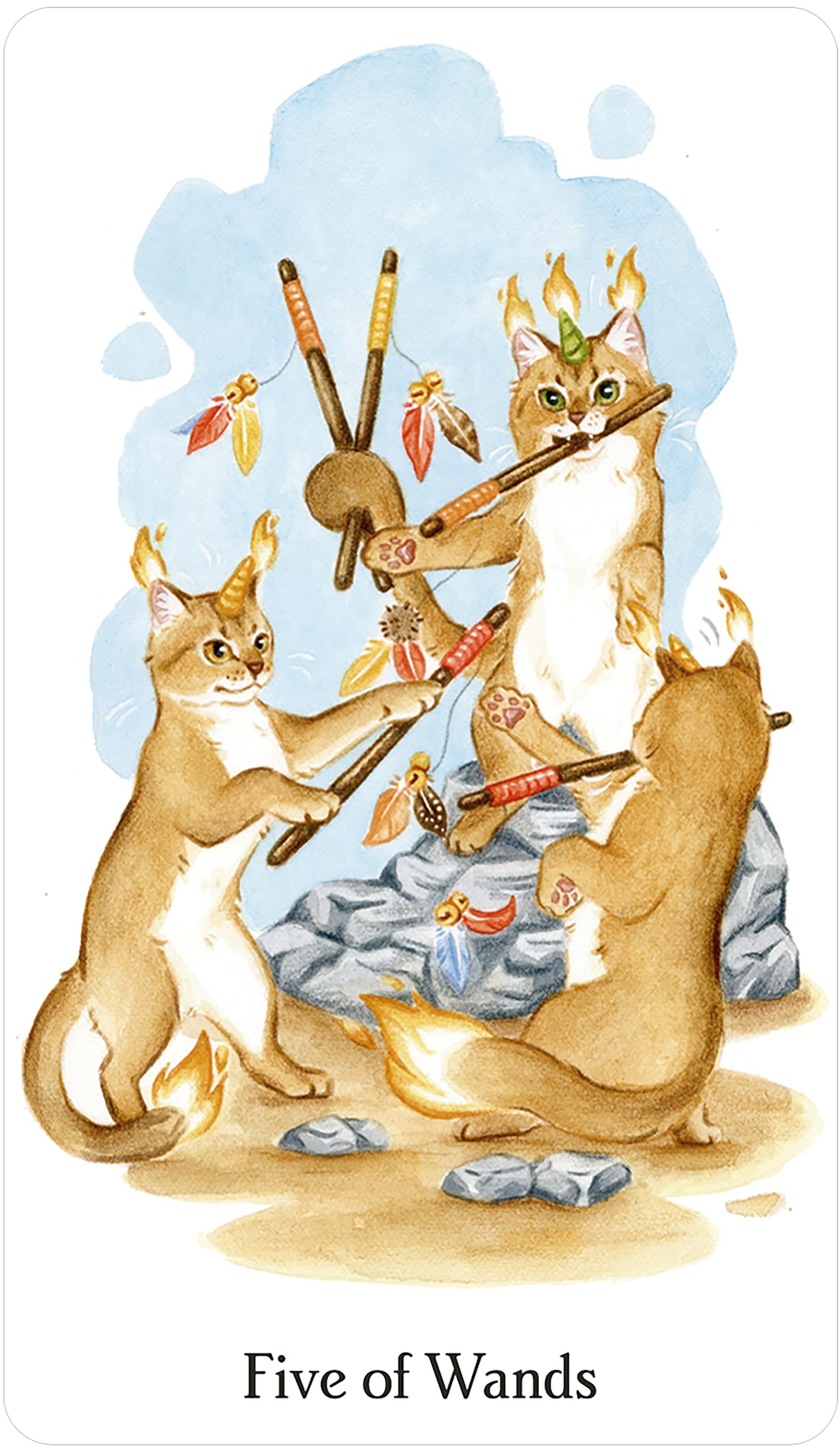 Tarot Cards- Caticorn-hotRAGS.com