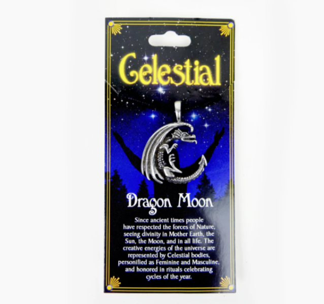 Necklace - Celestial Dragon Moon-hotRAGS.com