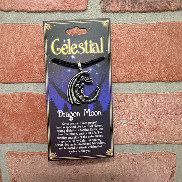 Necklace - Celestial Dragon Moon-hotRAGS.com