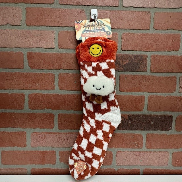 Socks - Knee High Smile Face - Scented-hotRAGS.com