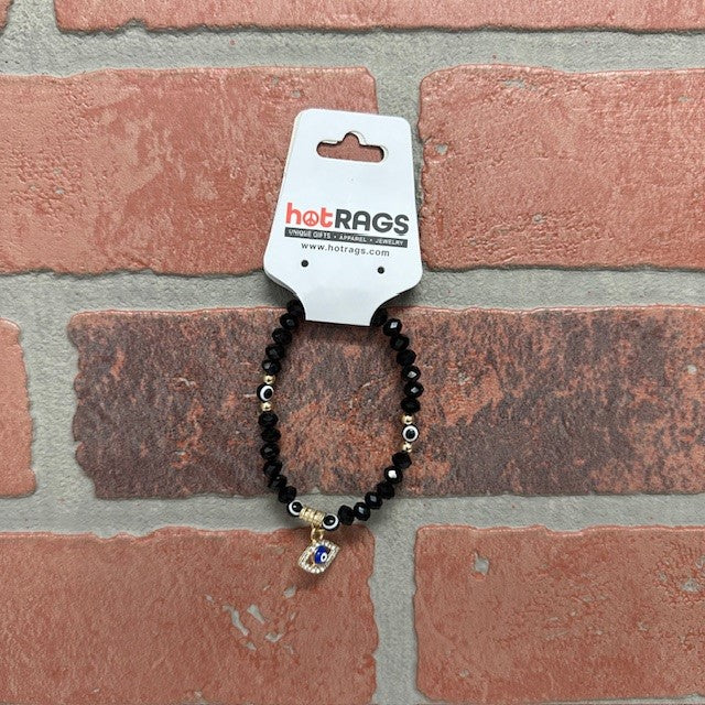 Bracelet - Evil Eye Charm-hotRAGS.com