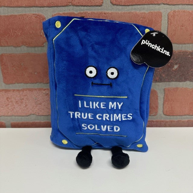 Plush - Punchkins Book - I Like My True Crimes Solved-hotRAGS.com