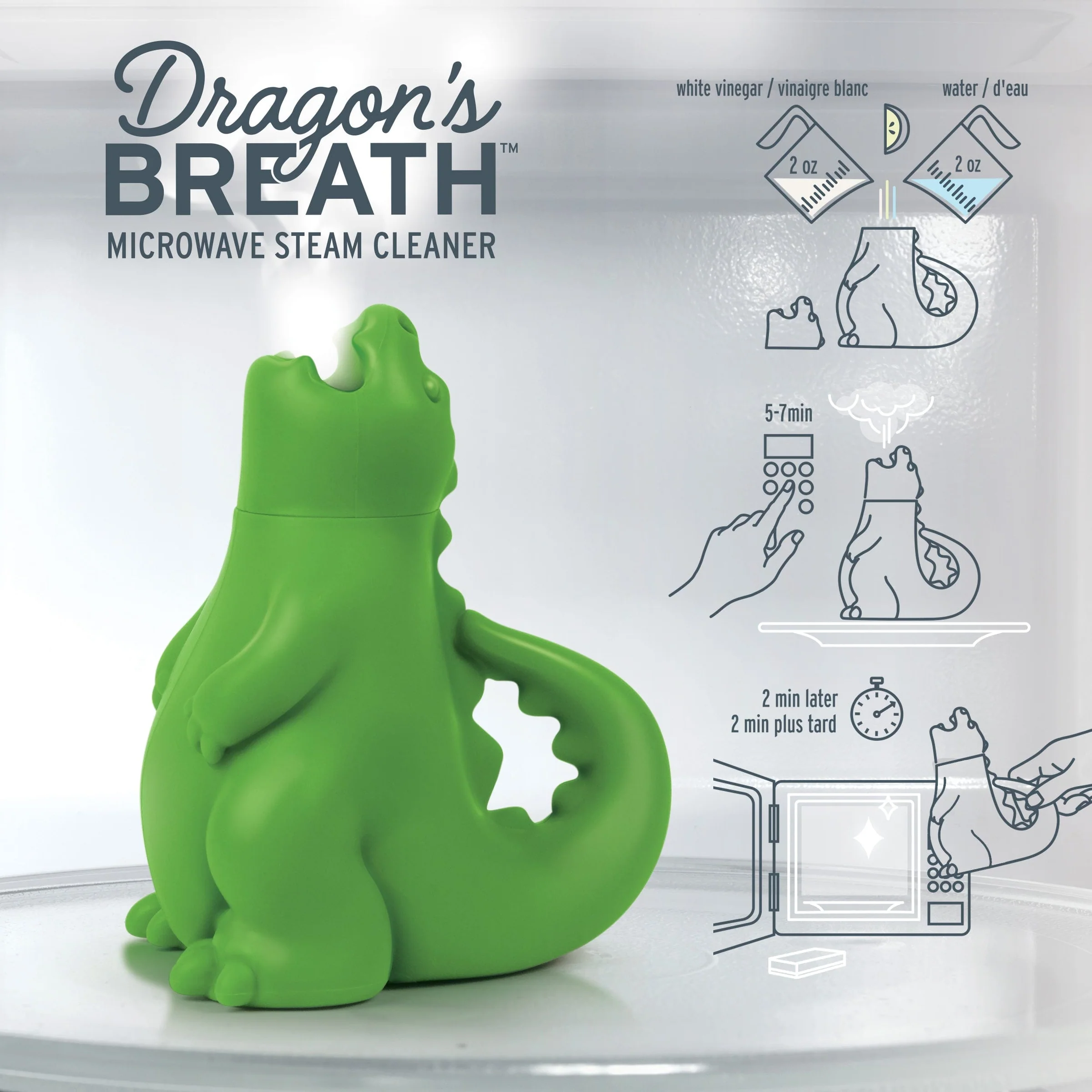 Microwave Steam Cleaner - Dragon-hotRAGS.com