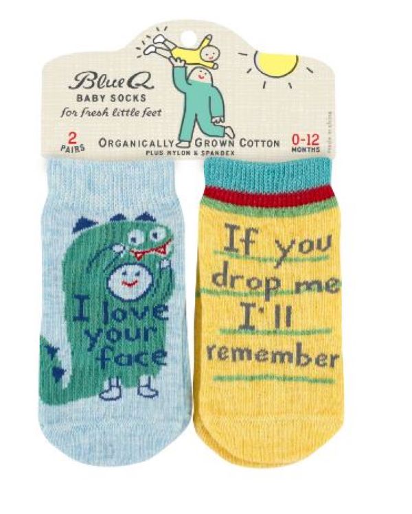 Socks - Baby Socks - I Love Your Face / Drop Me, I'll Remember-hotRAGS.com