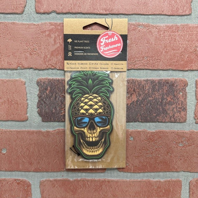 Air Freshener - Pineapple Skull-hotRAGS.com