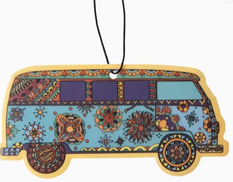 Air Freshener - Hippie Bus-hotRAGS.com