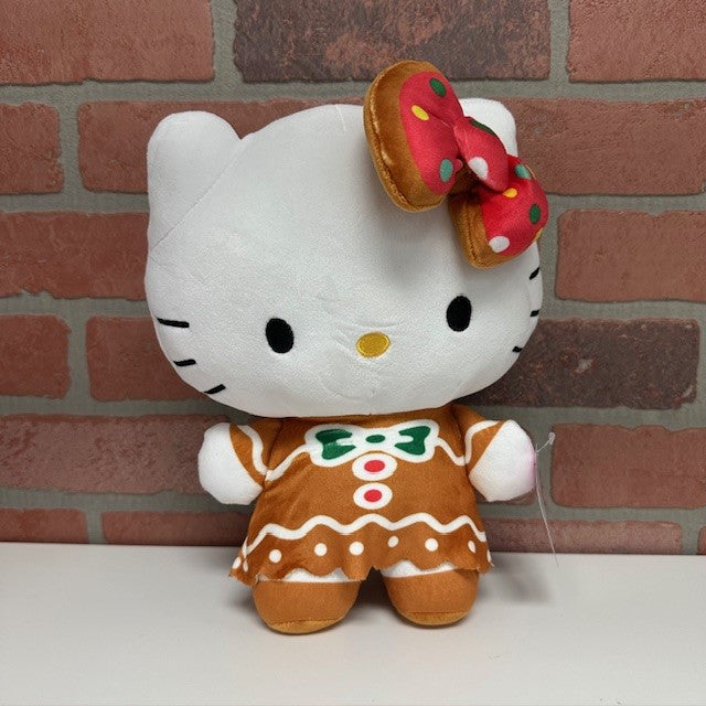 Plush - Hello Kitty - Christmas Gingerbread - 11"-hotRAGS.com