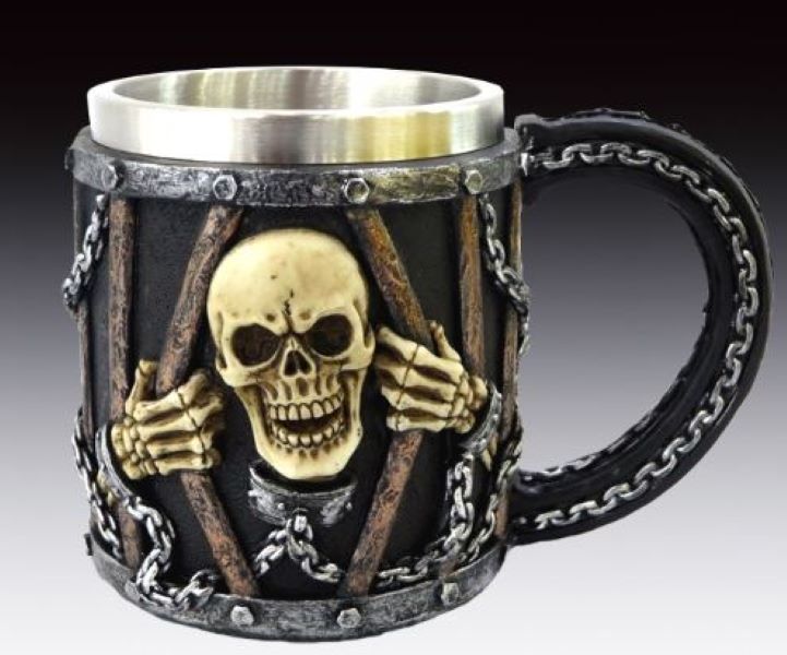 Mug - Skull Prisoner-hotRAGS.com