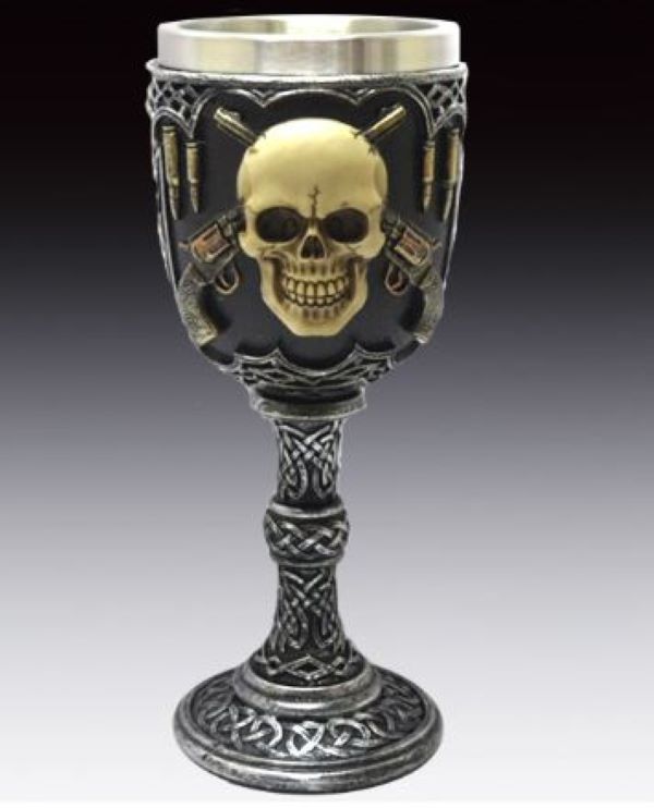 Goblet - Skull Pistols-hotRAGS.com