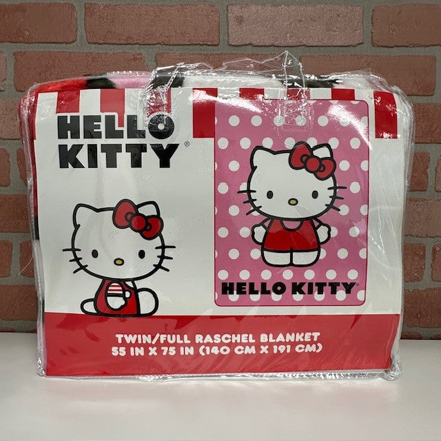 Blanket - Hello Kitty Polka Dots-hotRAGS.com